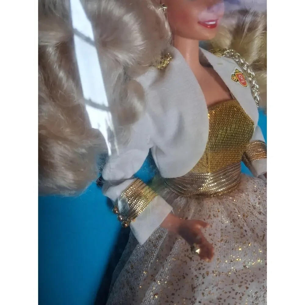 1990 Summit Barbie White and Gold Gown New in Box 1st Annual Special Edition